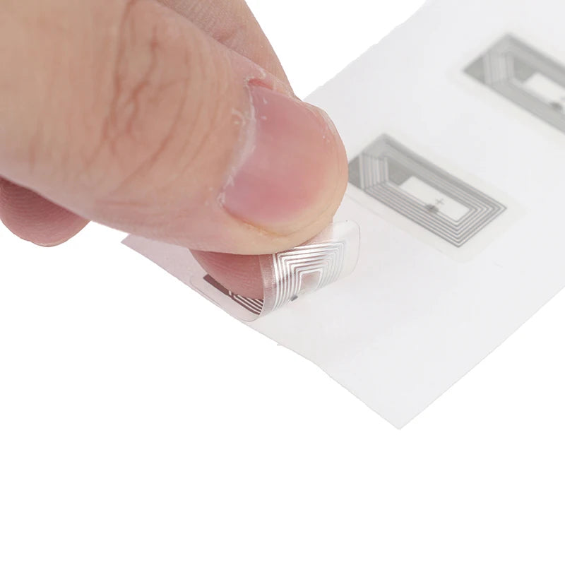10 20 NFC Chip Ntag213 Sticker Wet Inlay 13 56MHz RFID Label