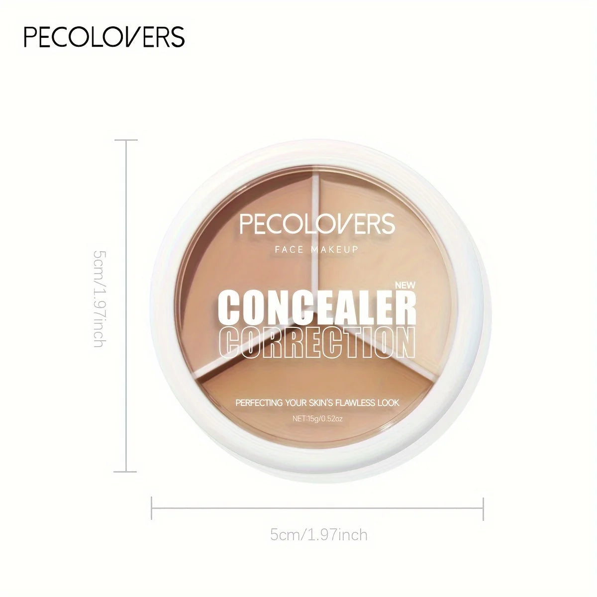 Waterproof Long Lasting Full Coverage for Acne Mark Dark Circles Eye Contour Concealer Palette Moisturizing Face Makeup Zpaxo