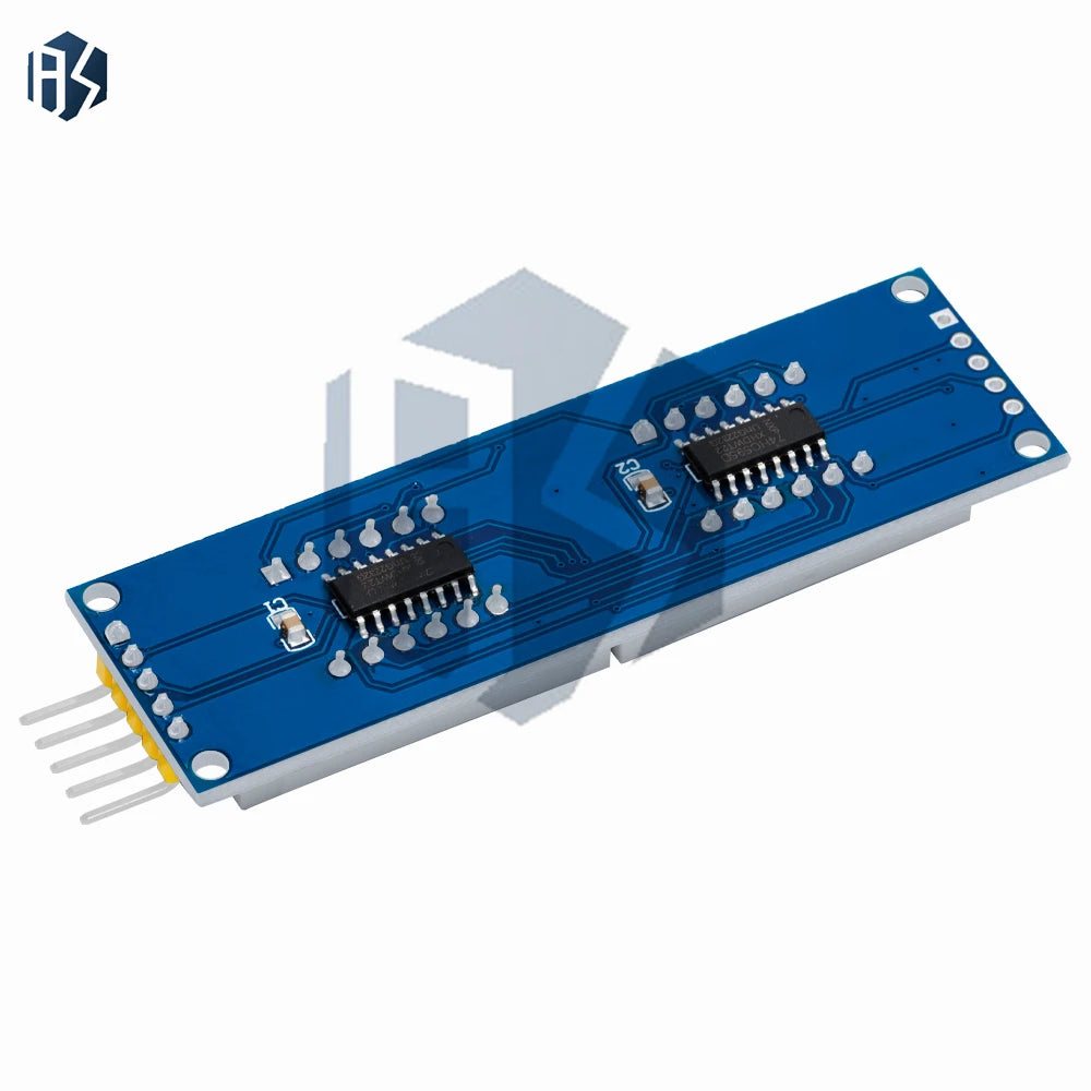 BAISHUN 8-Digit Red Segment Driver Board 74HC595 3-Wire Serial LED Zpaxo