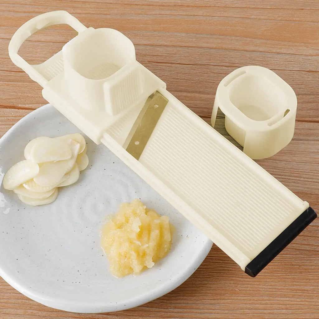 1pc Garlic Slicer Cutter Shredder 2 In 1 FunctionGarlic Presses Kitchen Gadgets Chopper Cutter Garlic Grinding Kitchen Tools Zpaxo