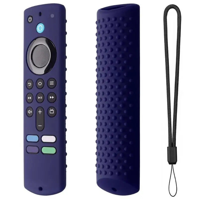 Anti Slip Silicone Case Waterproof Cover for Fire TVStick 4K 2023 Remote Control Case Prevent Slipping, Easy to Clean Zpaxo