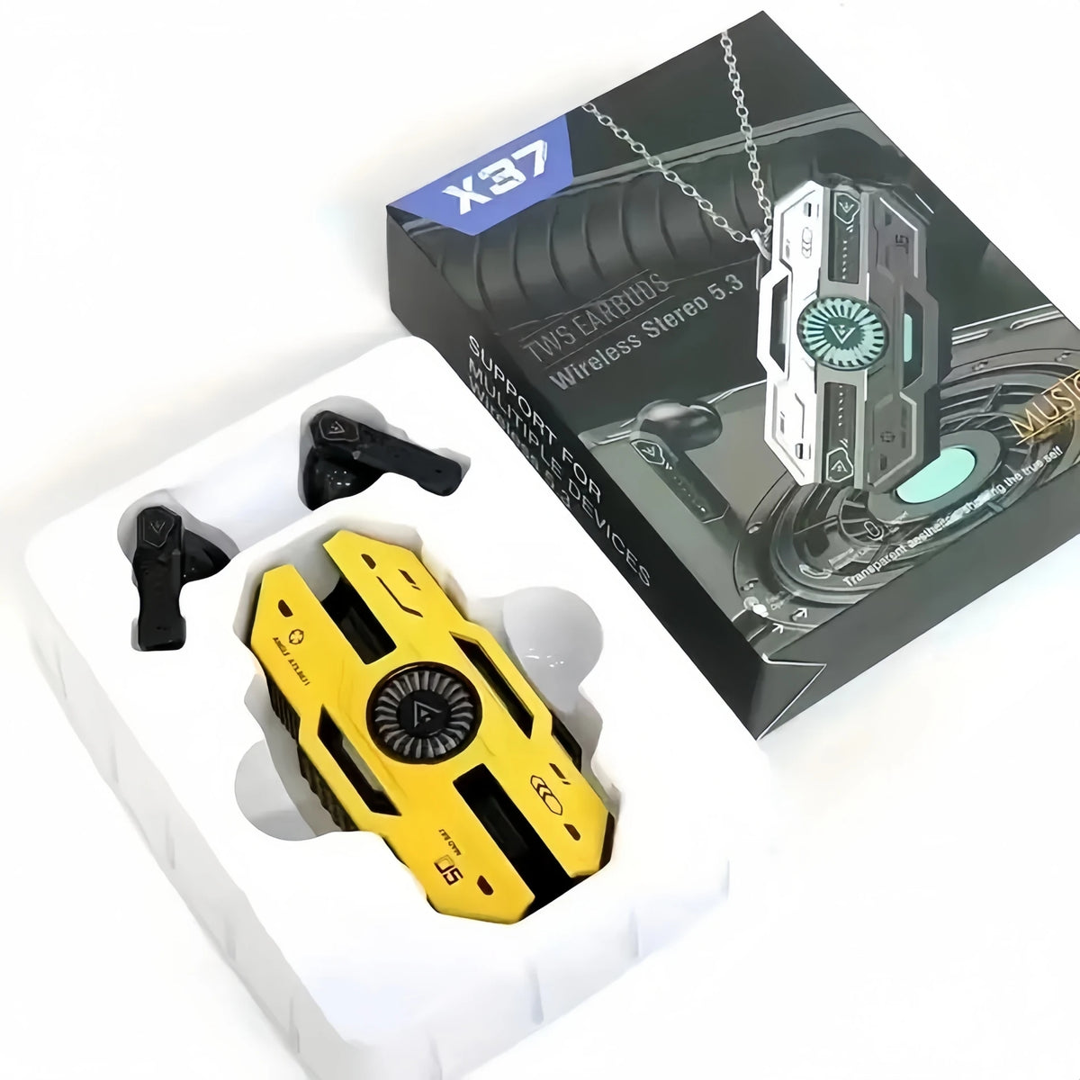 Wireless Earbuds Ultra-low Latency Gaming Bluetooth 5 49 36h Zpaxo YELLOW China Mainland