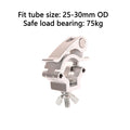 ▶1Pcs Metal Quick Release Single Ring Buckle Clamp Quick Release Clamp Aluminum Tube Pipe Quick Release Clamp Stage Accessories Zpaxo A1