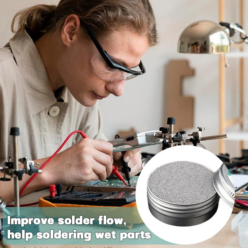 Tip Tinner Soldering Iron Lead-free Refresher Clean Paste Restoration
