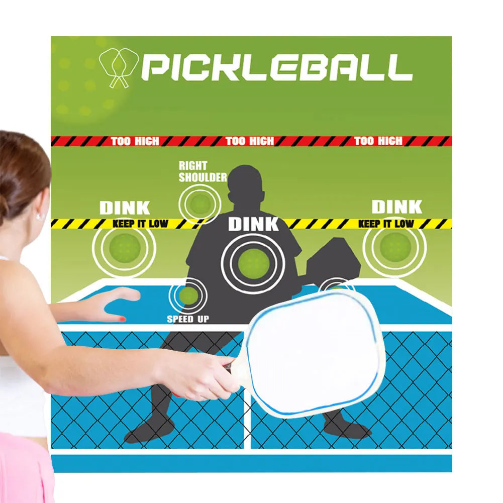 Pickleball Rebounder Training Aid Dink Pad Outdoor Indoor Court Use