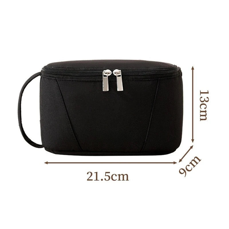 Large Opening Toiletry Bag, Large Capacity Bathroom Cosmetic Storage Bag Travel Makeup Brush Storage Wash Cosmetic Bag Men Women Zpaxo