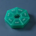 7-Day Portable Pill Organizer – Weekly Medicine Case | 3-Pack