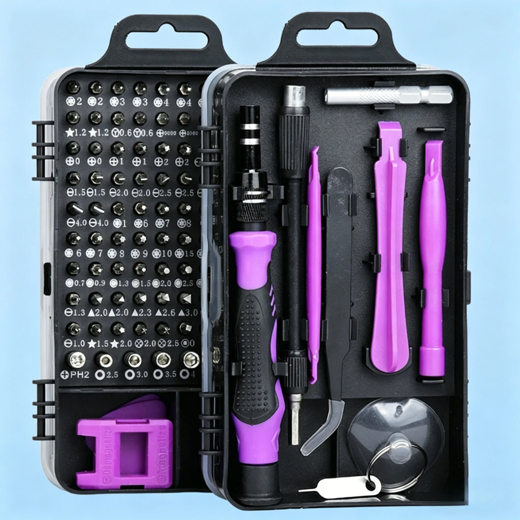 Screwdriver Bits Set Magnetic Torx Phillips Screwdriver Socket Remover Wrench for Electronics Repair 115B Zpaxo
