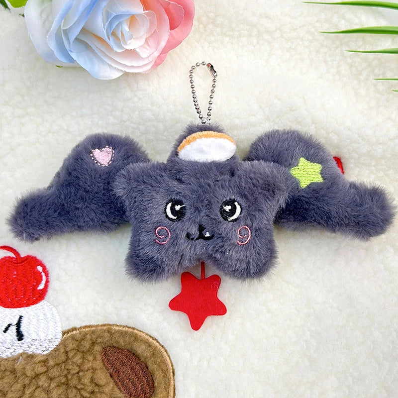 Star Wings Pendant Keychain Cartoon Fashion Cute Doll Plush Accessory Zpaxo A3