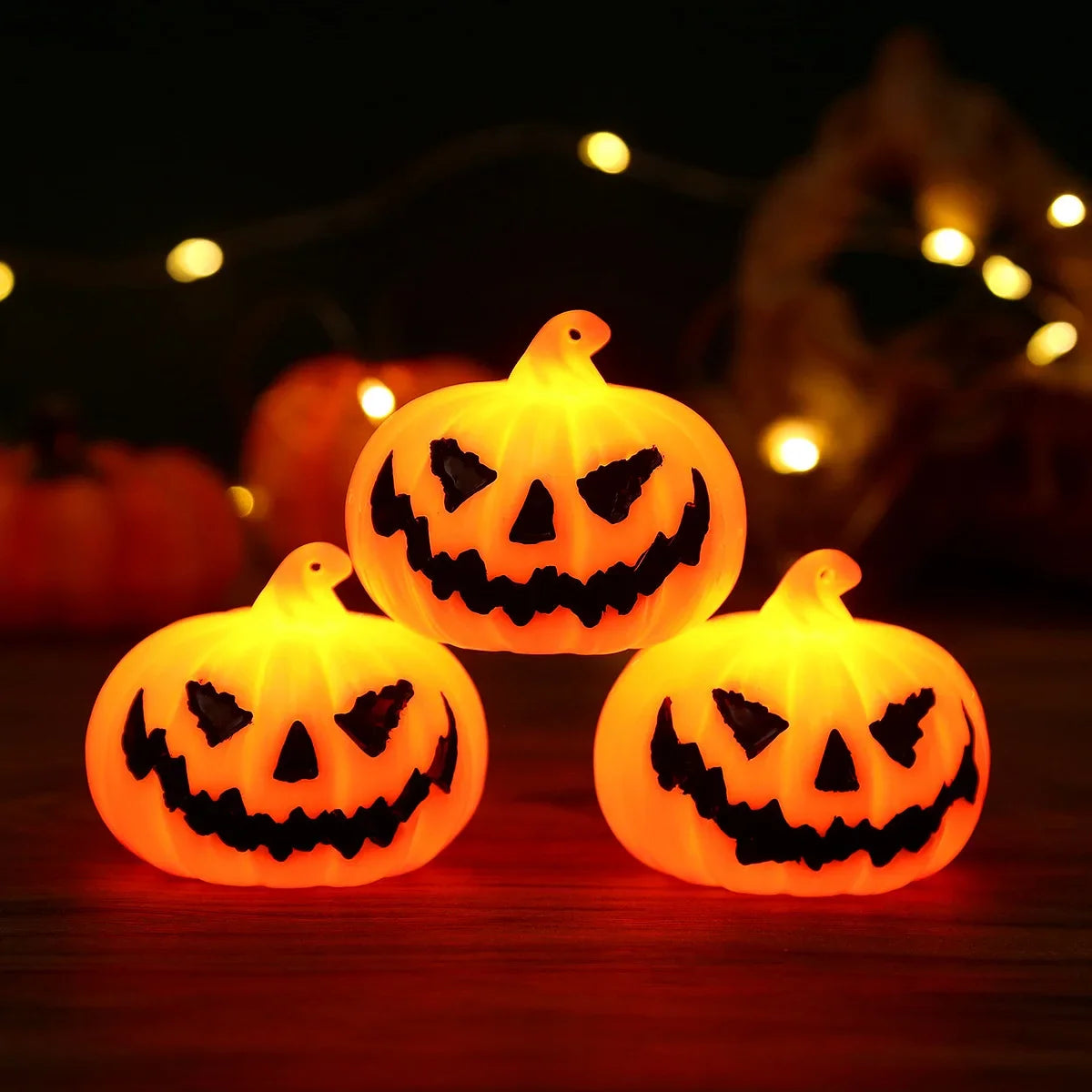 Battery-style Halloween LED Pumpkin Lantern Lights Jack-o-lantern