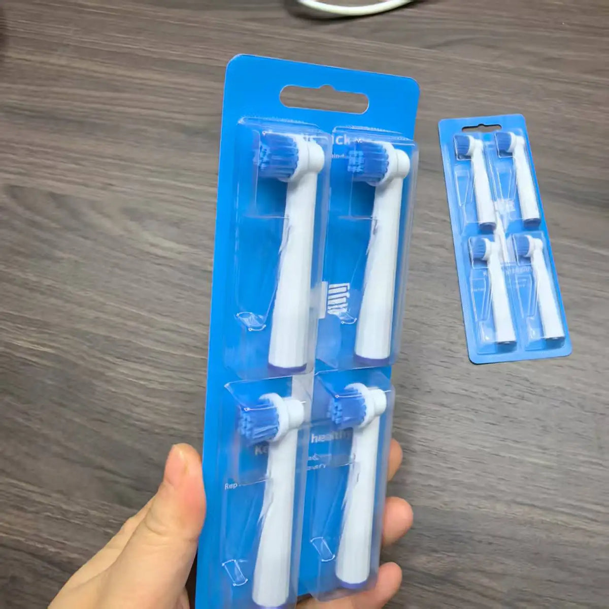 4 Electric Toothbrush Head Oral B Sensitive Replacement Brush Heads Zpaxo YMEB17-4pcs