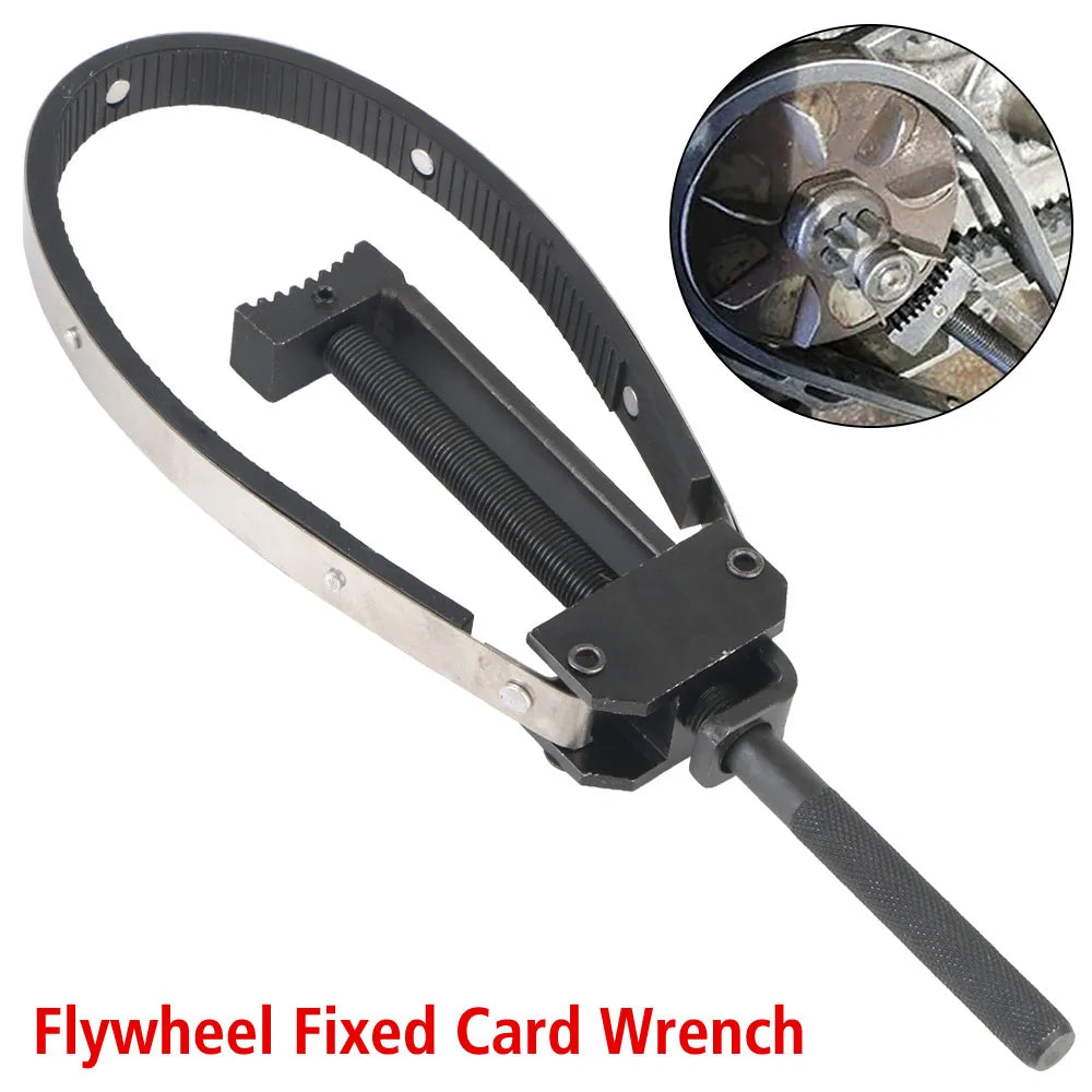 Disassembly Repair Tool Motorcycle Belt Disk Flywheel Fixed Card