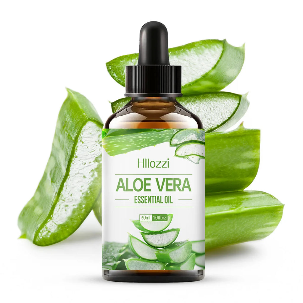 30ml essential oil Moisturizing and nourishing deep repair oil for face, body, nails, hairand eyelashes Suitable for all skin Zpaxo ALOE VERA 1PCS 30ml
