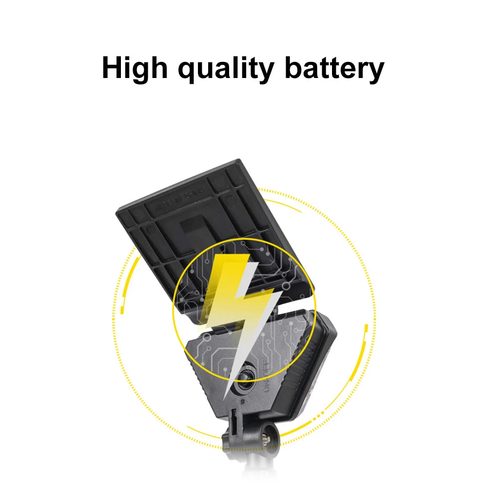 LED Ground Light Bright Solar Atmosphere 2 Lighting Modes Easy