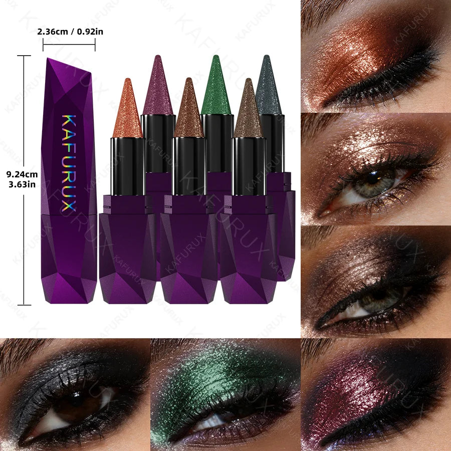 Metallic Brown Eyeshadow Pencil Glitter Silkworm Liner Pen