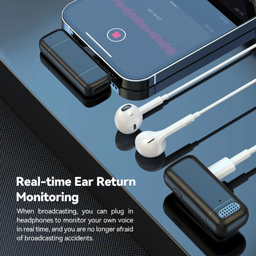 Lavalier Microphone Wireless Microphones Portable Mini Noise