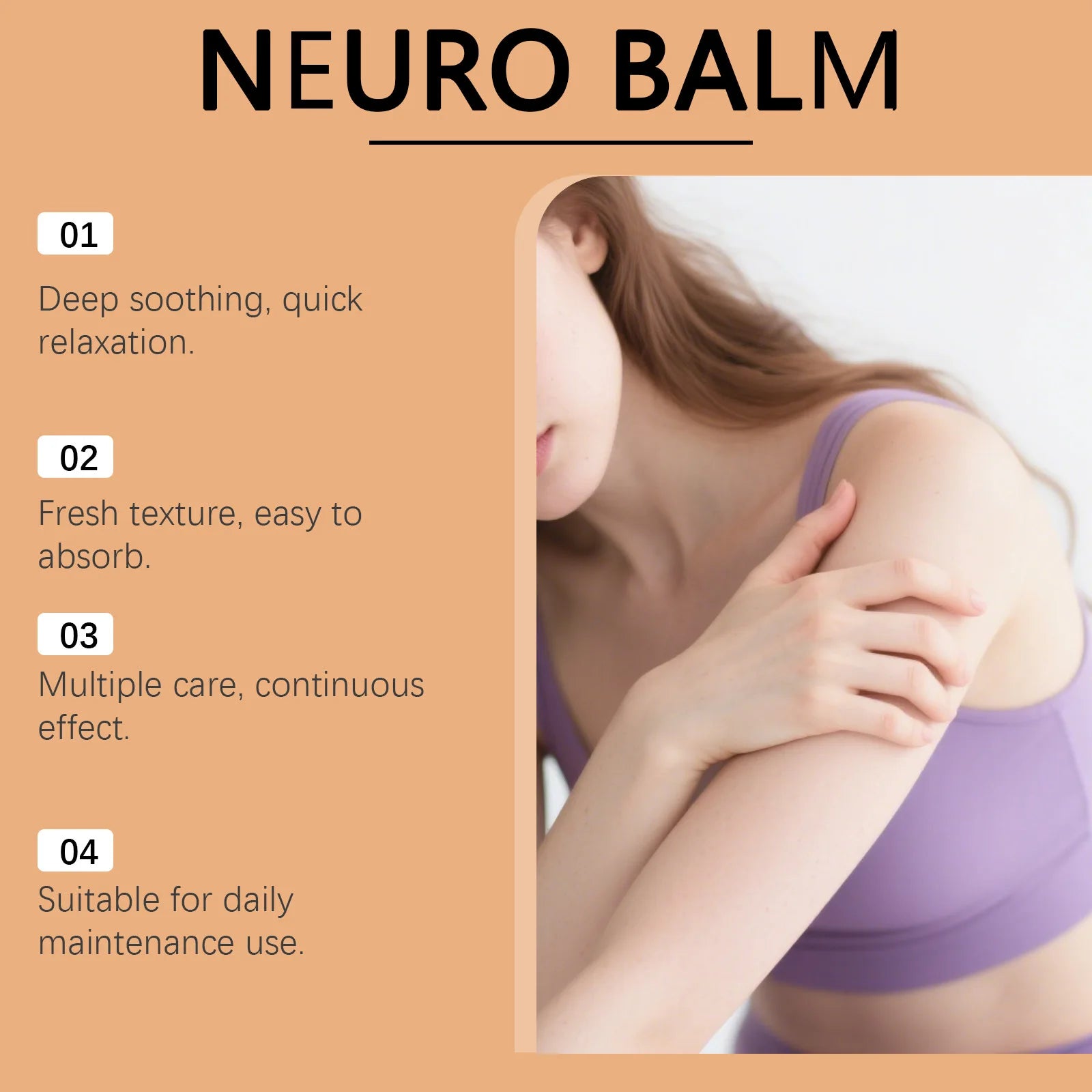 Nerve Relief Balm – Fast-Acting Joint Care Cream 50g Joint Relief Cream Zpaxo