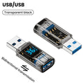 WALKESEN USB 3.2 Adapter 10Gbps – USB-A to USB-C Fast Charging USB Adapter Zpaxo USB to USB TM
