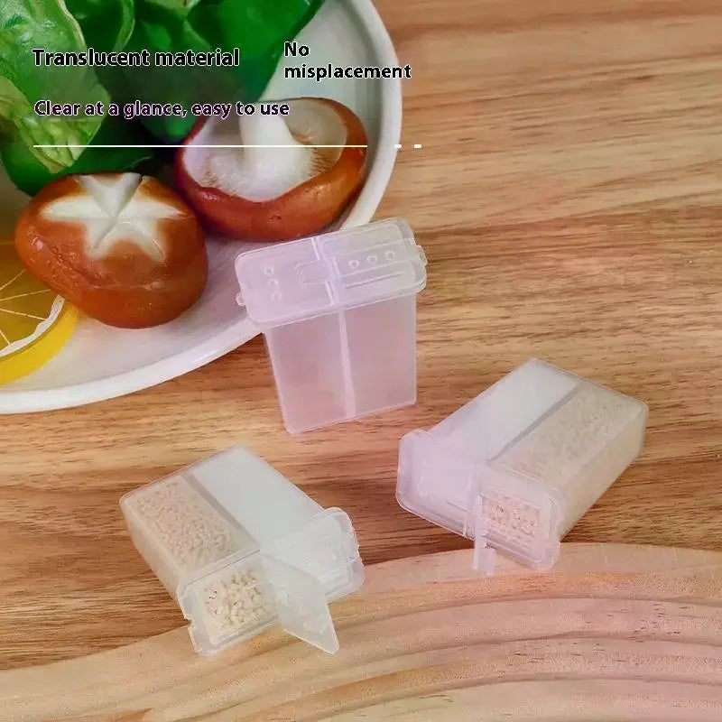 2in1 Camping Seasoning Shaker Multi-purpose Spice Jar Lid Zpaxo