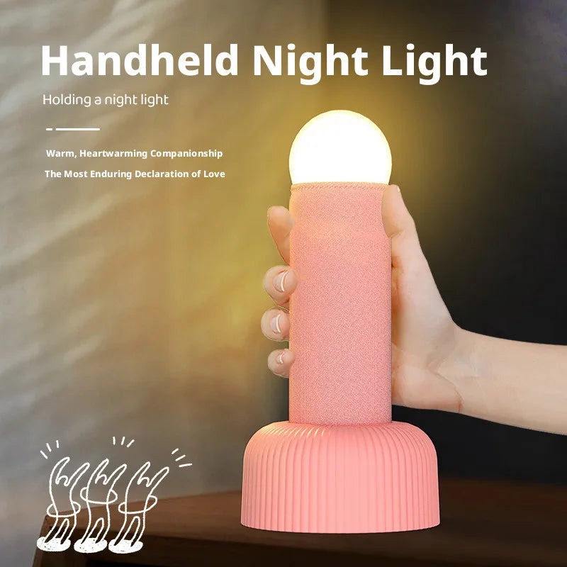 Rechargeable LED Handheld Night Light – Bedroom Atmosphere Lamp