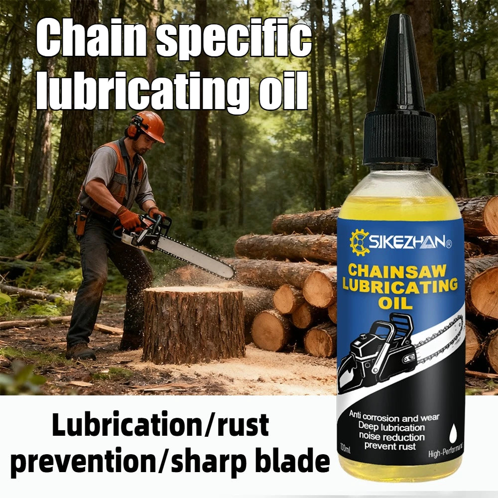 Chainsaw Lubricating Oil Motorcycle Bicycle Chains Lube Anti Rust Deep Penetrating Lubricant Tool Lubricant for Hedge Trimmer Zpaxo