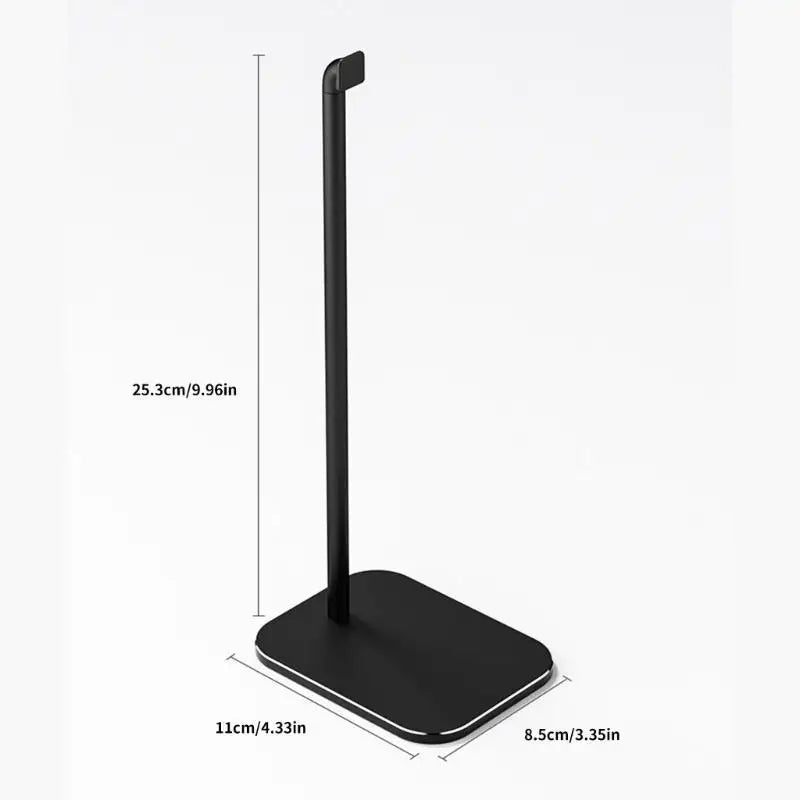 652F Aluminium Headphone Stand Holder Space Saving Gaming Headset Stand Rack Desktop Organizers For Pulse Zpaxo