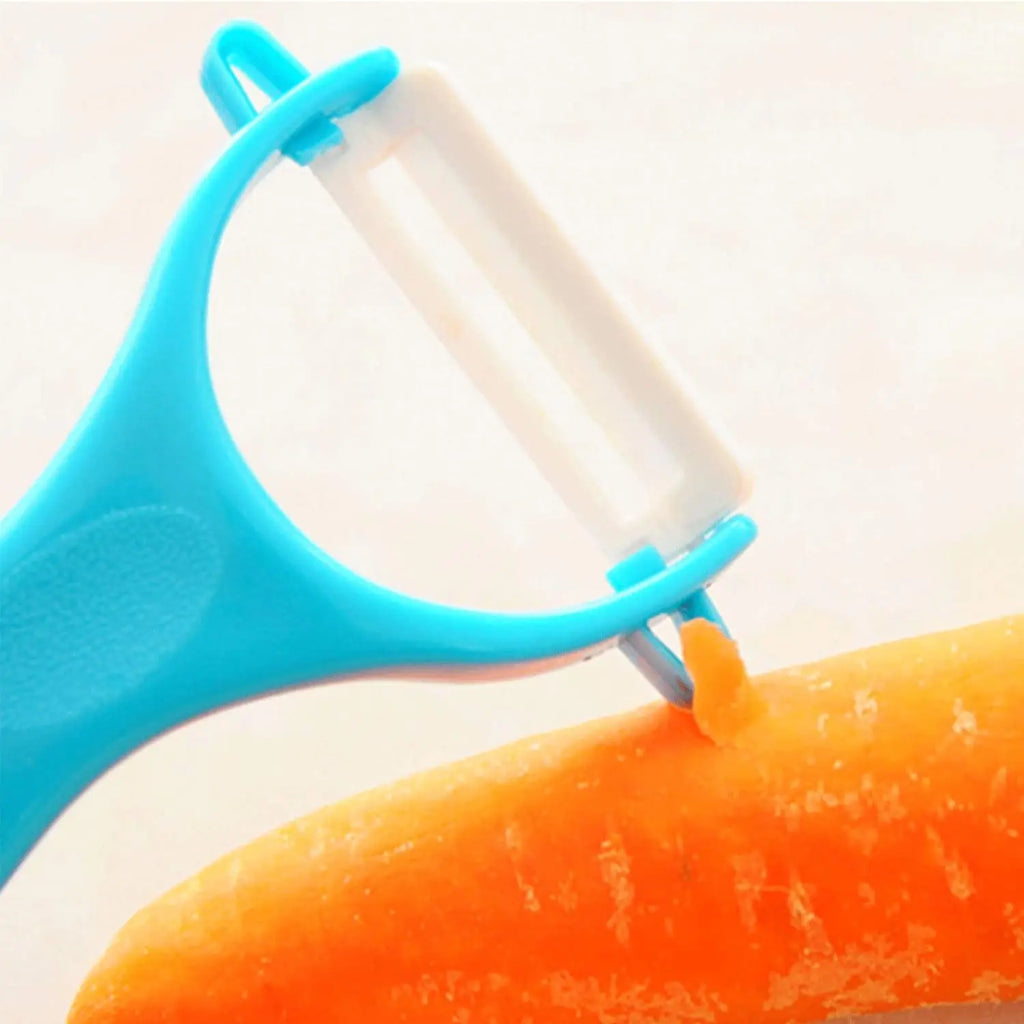 3-Piece Ceramic Vegetable & Fruit Peeler Set – Rust-Free Blades