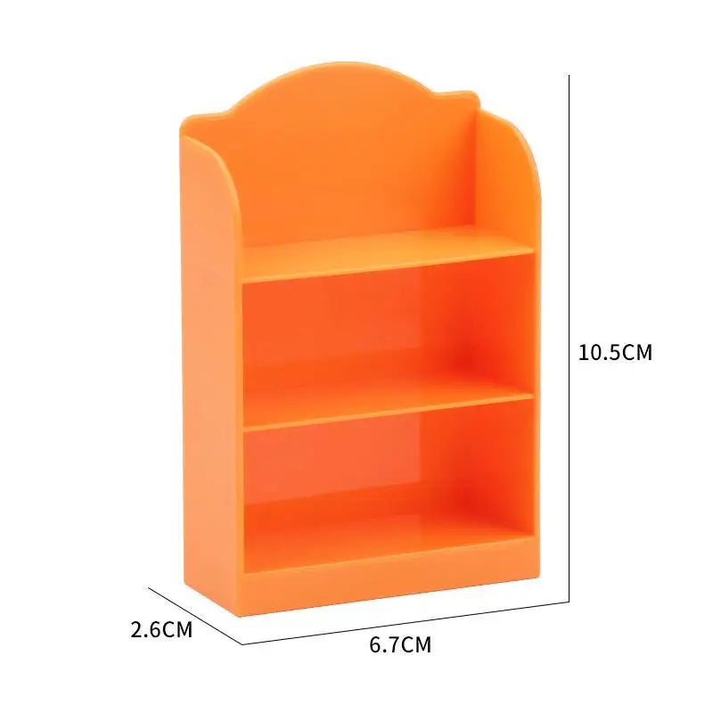 1 12 Dollhouse Miniature Supermarket Shelf Display Stand Storage Rack Zpaxo Orange