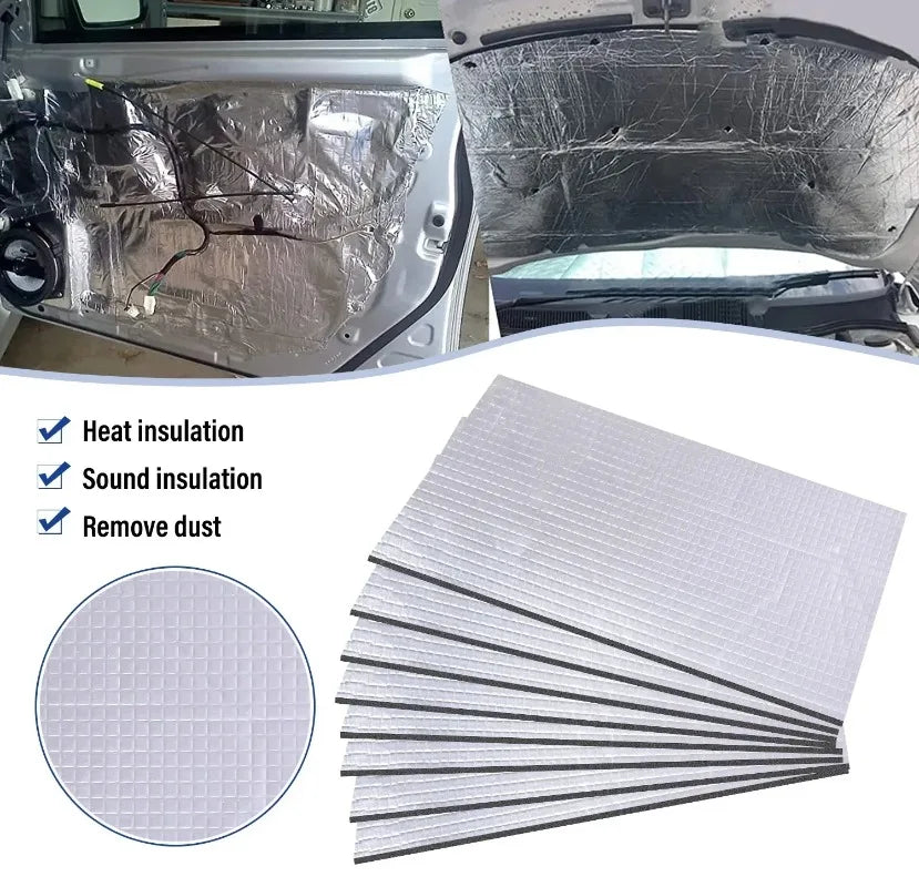 Sound Deadener Mat Cars Heat Shield Dampening Material Moistureproof