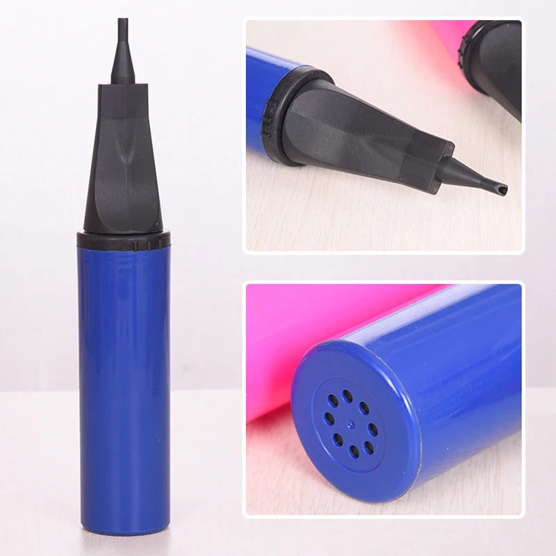Balloon Pump Accessories Portable Inflator Random Hand Push Air