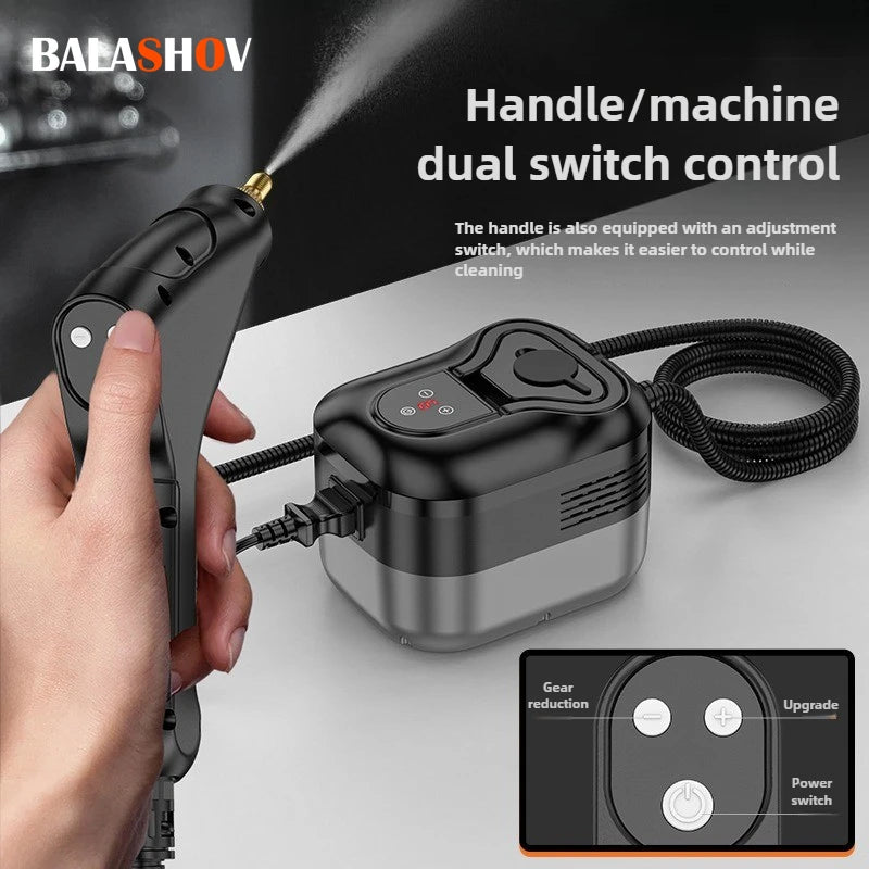 2500W Household high pressure steam cleaner Portable Handheld cleaner Air conditioner Kitchen Car Hood Steam Cleaning machine Zpaxo