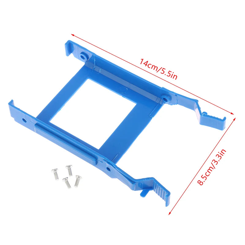 2.5 Inch SSD Hard Drive Disk Rack Bracket HDD Tray Caddy W/Screw For Dell Optiplex 3070 5070 7070 MT Repair Part Zpaxo