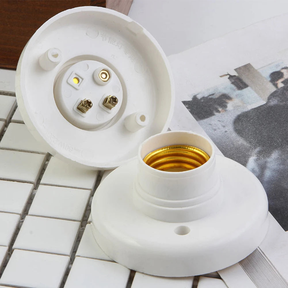 220V E27 Screw Cap Socket Ceiling Light Fixing Base Adapter Bulb