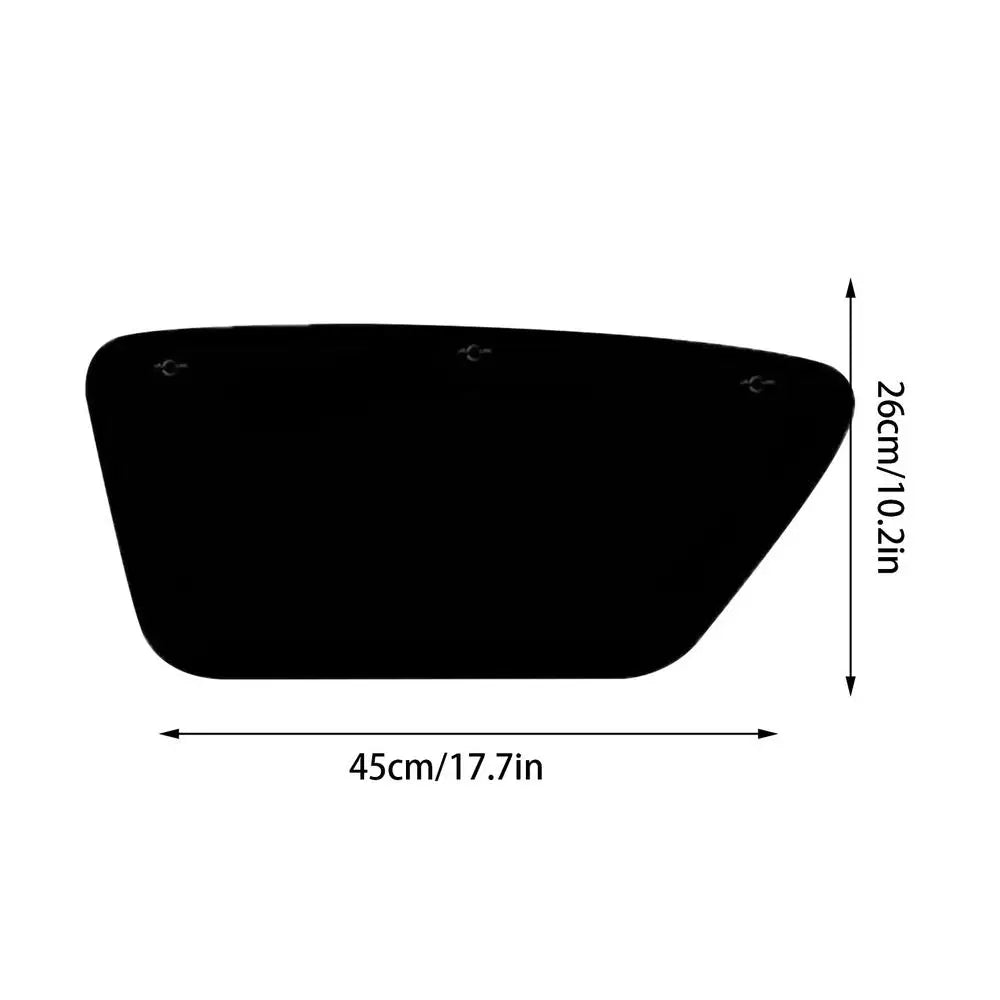 1PC Car Window Shades Side Window Sun Shade Magnet Privacy Curtains UV Reflection Anti Glare UV Block Sunshade Protection Cover Zpaxo Left