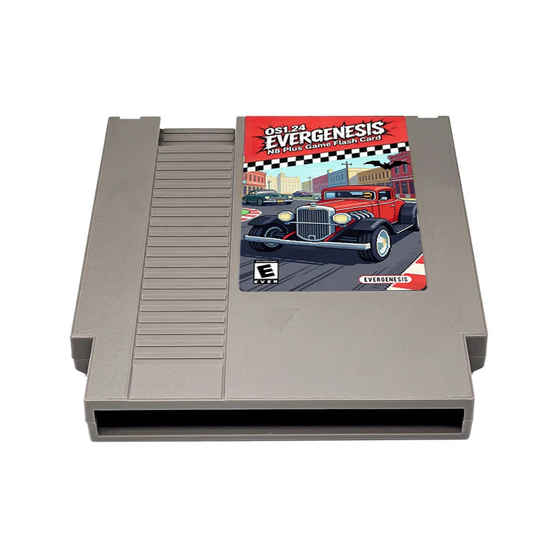 New 1500-in-1Game Card OS V1.24 Flash Card FCN8 Plus Vedio Game Cartridge for FC NES US Game Console Included 4G TF Card Zpaxo