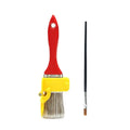 1set Edger Paint Brush Wall Treatment Paint Tool Multi-use paint brush Edge Trimming Cut Brush Latex Color Separator Paint Brush Zpaxo 1set