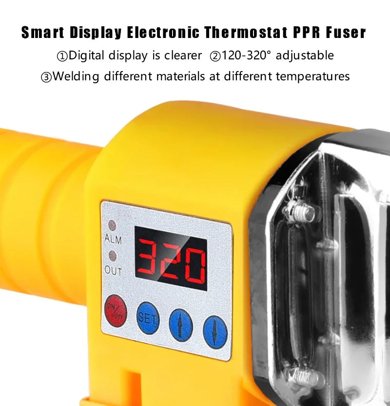 600 800 1000W Pipe Welding Machine Soldering Iron Plastic PB PP PE