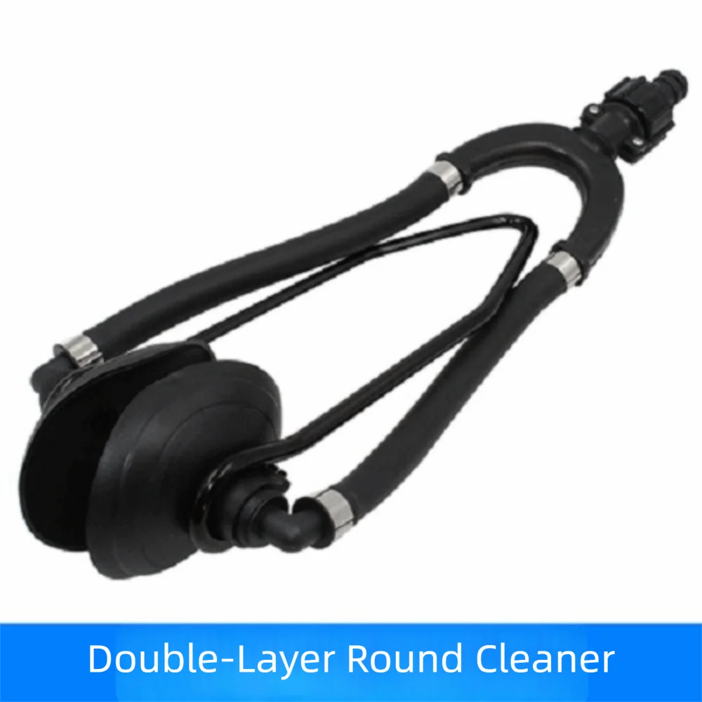 Universal Outboard Motor Water Flusher Dual Water Feed Large Rectangular Engine Flusher Sand Salt Flush Round Ear Cups Zpaxo