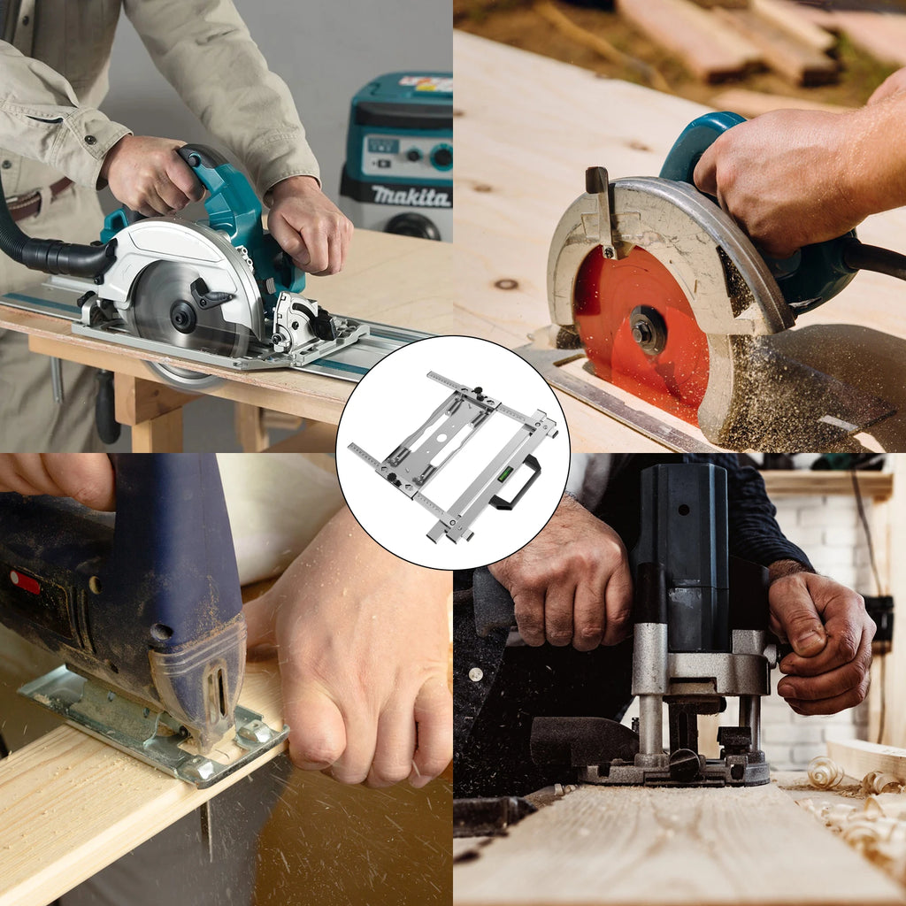 Cutting Machine Edge Guide Positioner Adjustable Edge Guide Positioning Cutting Board Tool Stainless Steel Edge Guide Positioner Zpaxo