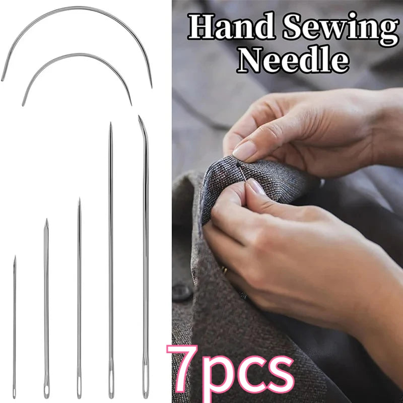 Heavy Duty Hand Sewing Leather Needles Upholstery Curved Carpet