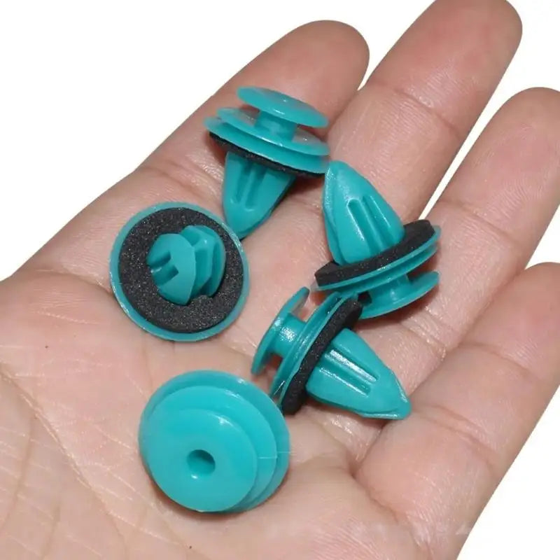 Green Nylon Auto Fastening Clips 20/30/50Pcs – Bumper Door Rivets
