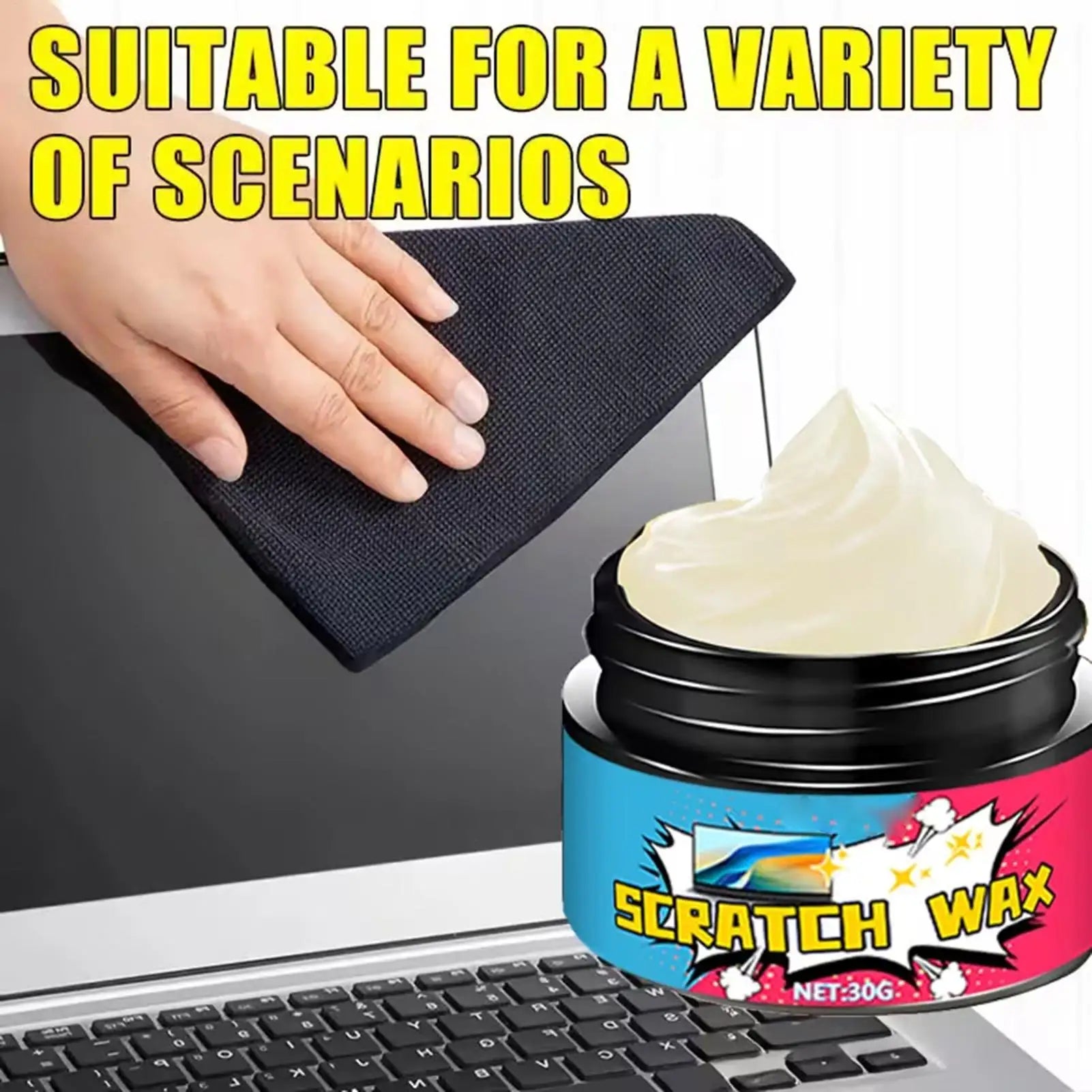 Laptop Scratch Repair Wax Computer Case Polish Protective Cream