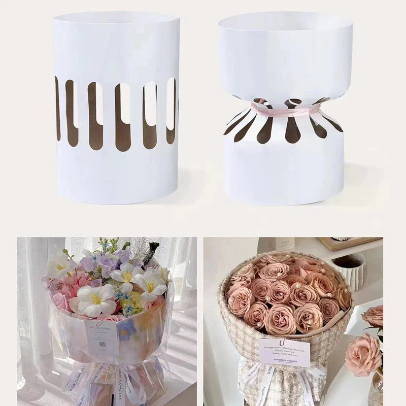 Kraft Paper Flowers Rose Package Lining Wrapping Flower Shop Zpaxo