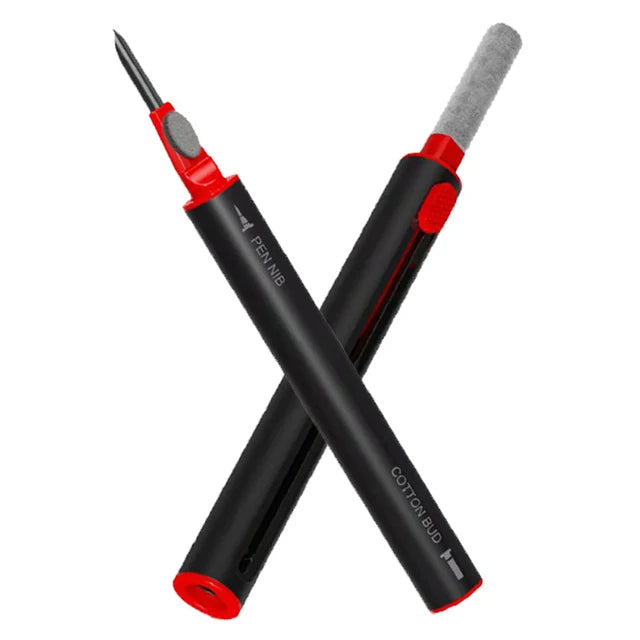 Cleaner Kit Earphones Cleaning Pen for Airpods Pro 3 2 1 Case Brush 2-in-1 Headsets Cleaners Earbuds Cleaning Tools for Phone Zpaxo black