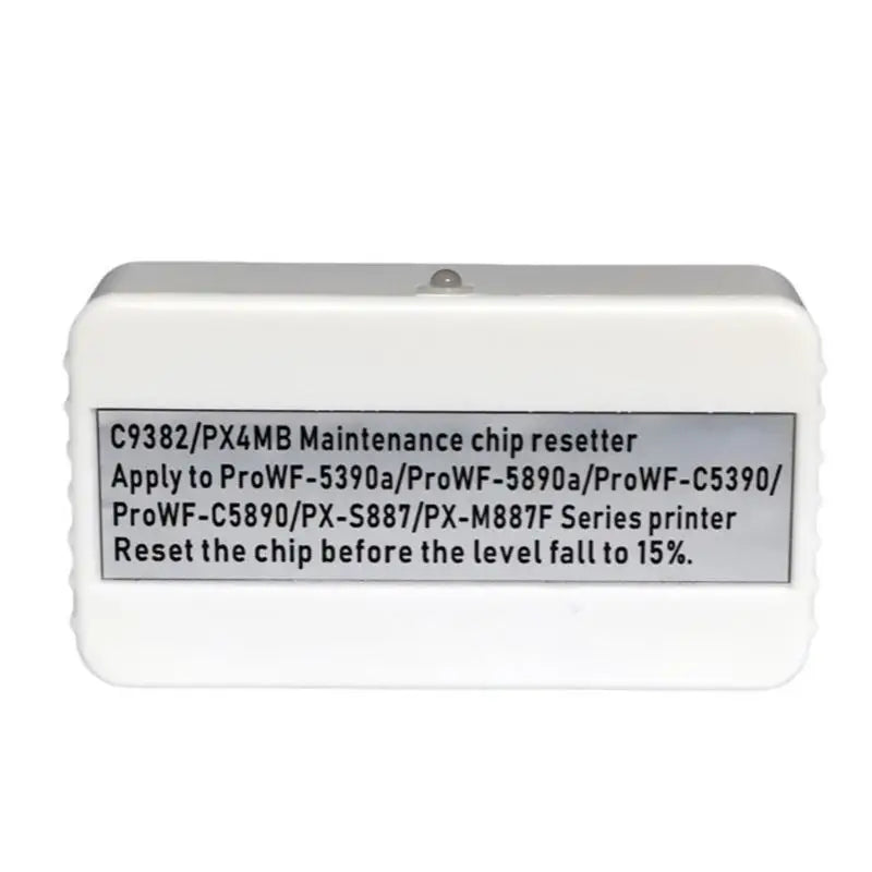 652F C9382 Maintenance Tank Chip Resetter For WorkForce WF-C5310 WF-C5810 WF-C5890 C5390 WF-C5390A WF-C5890A PX-S887 PX-M887F Zpaxo