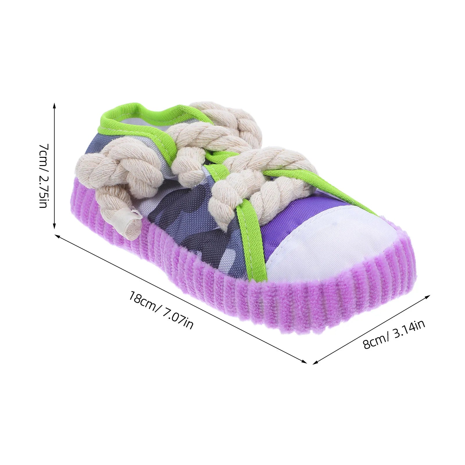 Dog Bite-resistant Interactive Knotted Rope Chew Teeth Cleaning
