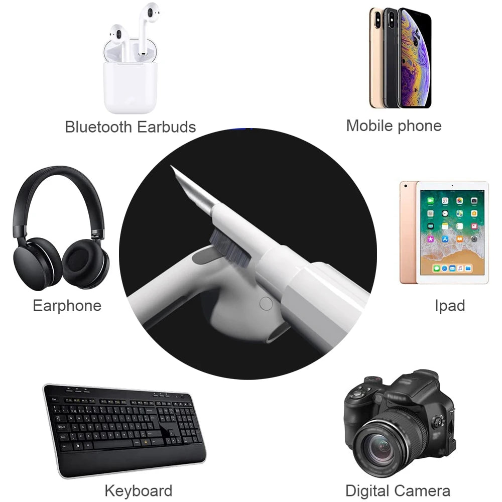 Cleaner Apple Airpods 1 2 3 Earbuds Cleaning Pen Brush Bluetooth