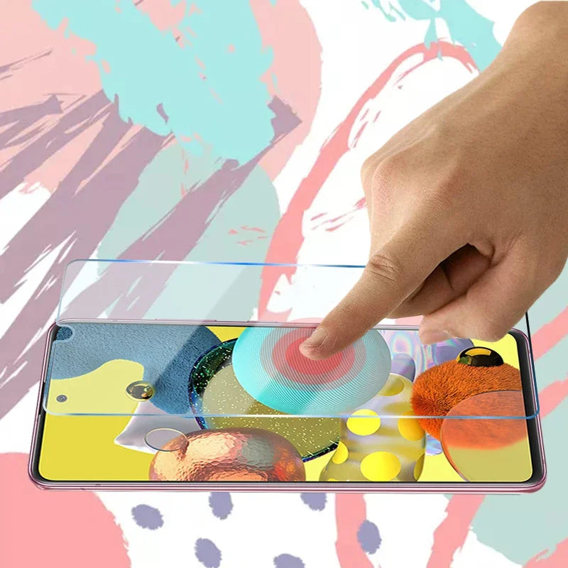 1- Tempered Glass Samsung Galaxy A13 A14 A21S A33 A34 A51 A52 A53 A54
