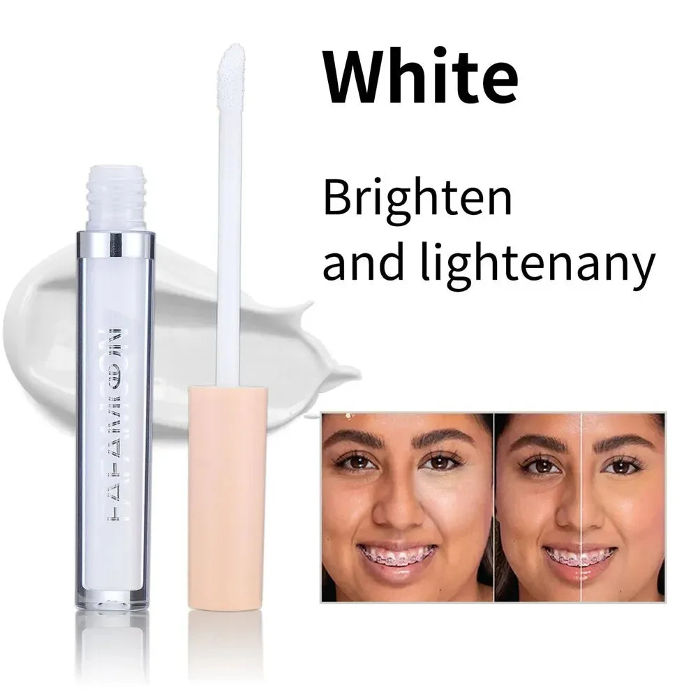 Skin Camo Concealer - Tattoo & Blemish Cover Foundation, Smudge-Proof, Sweat-Resistant, Buildable Matte Finish BB Cream Cosmetic Zpaxo white