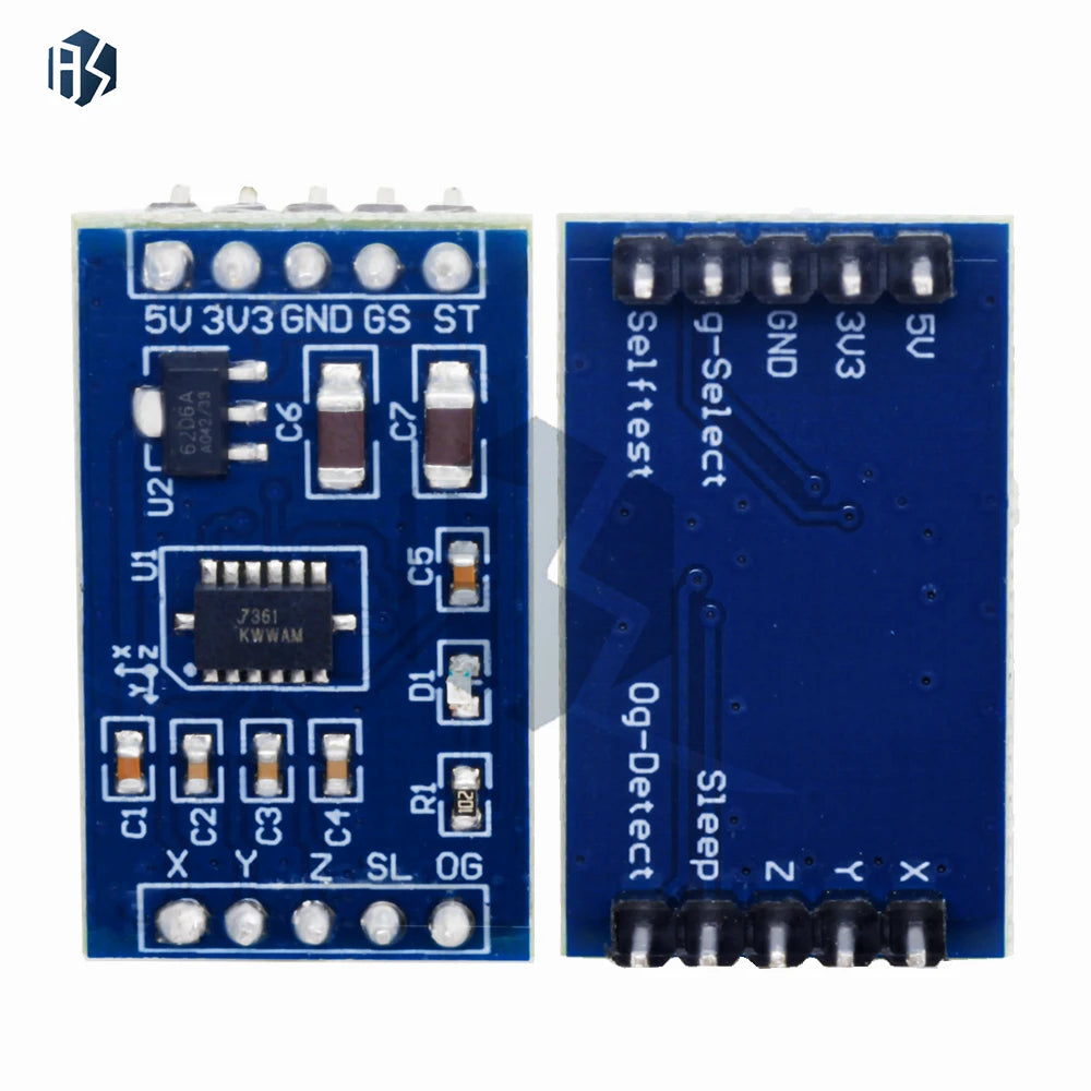 MMA7361 MMA7260 Accelerometer Module 3 3V 5V Dual Voltage Works Zpaxo